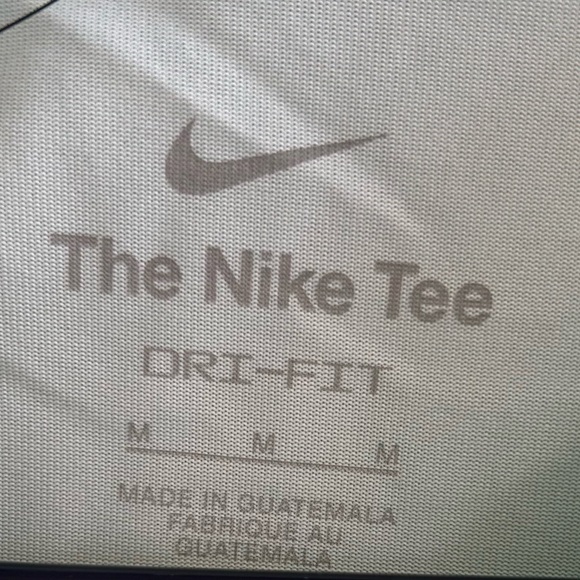 Nike Women's Light Green DRI-FIT Tee - Picture 5 of 5